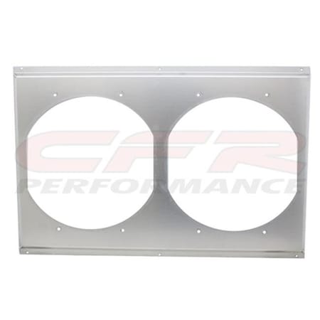 Cfr Performance CFR HZ-9842-C 1958-86 Chevy Small Block 350 Short Steel Valve Covers-Chrome with 350 Logo HZ-1009-34B